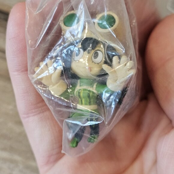 My Hero Academia Keychains Charms SD Figure Mirio Togata Tsuyu Asui 1.75" 3 Pcs - Picture 7 of 10